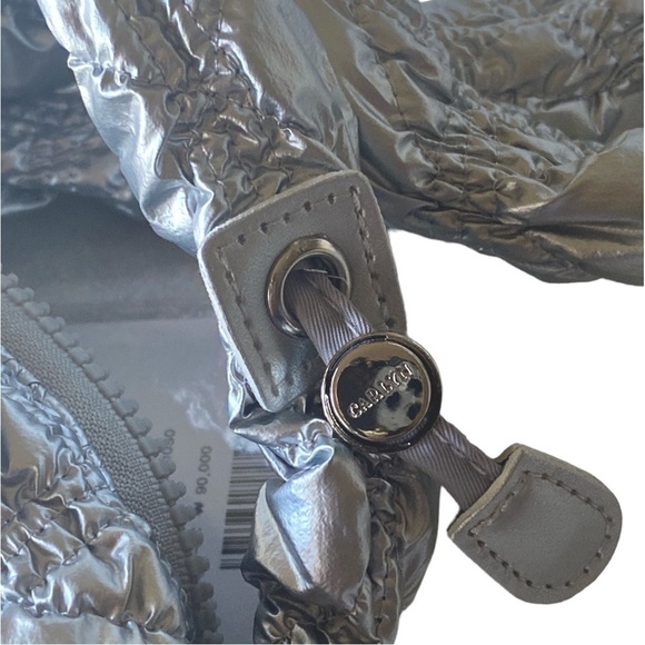 Authentic CARLYN Mini Poing Casual Style Unisex SILVER Nylon Streetwear … - Picture 8 of 16